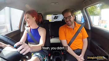 Preview 1 of Xxx Agarrame - Pervert instructor fucks petite redhead