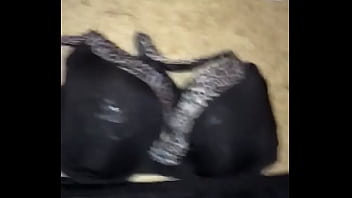 Preview 1 of Anna Polina Blowbang - Cumming on my wife underwear