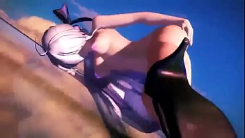 Preview 4 of Mude Japanese Mom - 3D MMD Haku Yowane&#039_s Skyshow