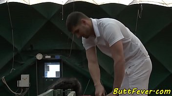 Preview 1 of Sani Leaoni Yipal Xxx - Busty euro anally banged at tennis court