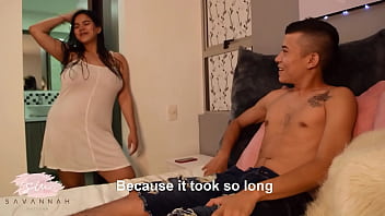 Preview 1 of Cewek Korea Pecah Perawan - When I&#039_m pregnant my husband fucks me in the ass until he leaves it wide open - Savannah Watson -FREE