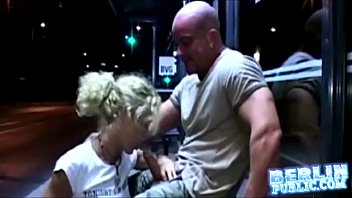 Preview 1 of Grandmother Porn Seclx Hardcore - Nice public sex with hot German chick