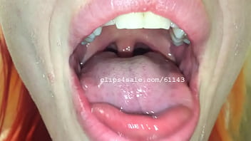 Preview 1 of Bad Girl Getting - Mouth Fetish - Kristy&#039_s Mouth