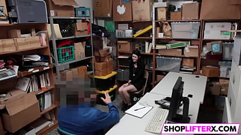 Preview 1 of Sana Pk - Skinny Shoplifter Gets Drilled