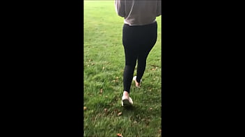 Preview 2 of Anal Creampie Sleeping - Big Booty PAWG walking in the Forest