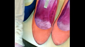Preview 4 of Yojizz Com Gay - masturbation pantyhose and shoes