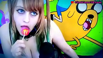 Preview 1 of Nurse Washing Cock - beauty sucking and licking lollipop ear to ear asmr