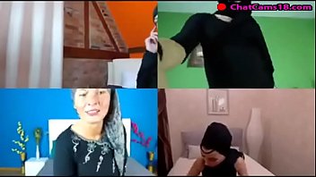 Preview 4 of Boyish Lesbian - bi camgirl quartet