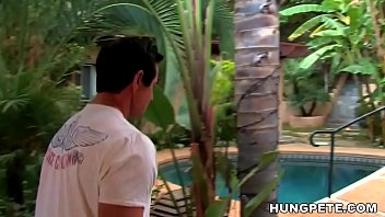 Preview 1 of Juans Hrd Prick - Evelyn Lin receives warm cum right to her face
