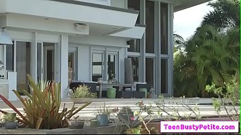 Preview 1 of Ebony Fistfuck - Poolside Breast Stroke with Annika Evefree vid-01 from Titty