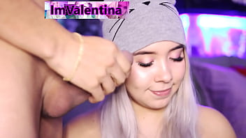 Preview 2 of Korean Mom Nd Son Sleeping - Valentina,  the Blonde Medell&iacute_n Slut,  Desires Nothing More Than to Be Used as a Sex Toy Every Day,  Her Holes Always Open for Business!