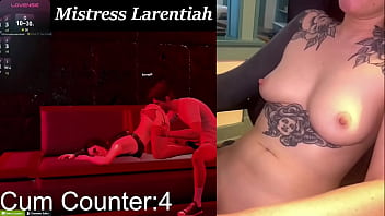 Preview 2 of Tarazn Xxx - Mistress Larentiah opens dungeon and fucks fans in online sex game (3dxchat)