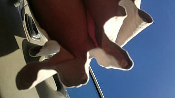 Preview 2 of Older Asien - Oregon wife upskirt at carwash