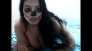 Preview 4 of Masturbieren Banane - Ginger Paris BBW Slut With Wet Pussy Skull Face Fucked