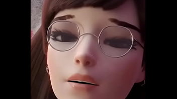 Preview 1 of After Fuck Xxx - Overwatch D.VA Masturbating Animation