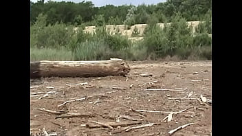 Preview 1 of Wapi Chud Chata - Humping a muddy tree trunk