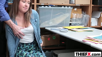 Preview 2 of Free Menwithpills - Banging This Cute Teen Thief Good