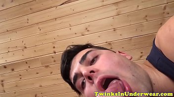 Preview 3 of Hotel Springbreak - Euro masseur stuffs twinks tight asshole