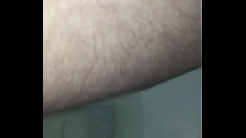 Preview 3 of French Canadian Shemale Samantha - pissing in sprite bottole then pours warm pee on cock wipes wet dick on the wall