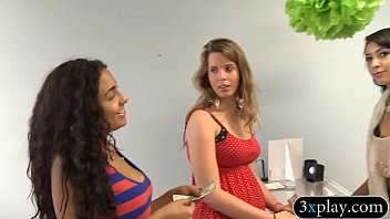 Preview 2 of Hand Free Job - Hot lady flashed boobs in local store