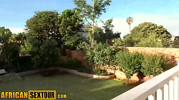 Preview 2 of Xxx Vdo 2016 - African real estate agent got fucked hard by her huge cock rich client