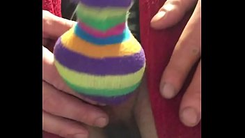 Preview 1 of Fuck Xx Arab - Playing with my cock for ya! Working a snug cocksock,  with, cock, rings!