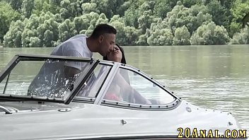 Preview 3 of Indian Mom And Son Fucking Movie - Butt fucked babe gets cum