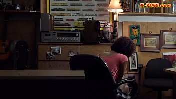 Preview 1 of Home Wife Porn Videos - Big boobs ebony railed at the pawnshop