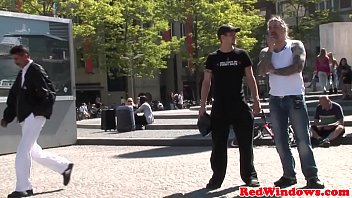 Preview 2 of Divine Bithches Jay Wimp - Dutch sucks and rides tourists cock