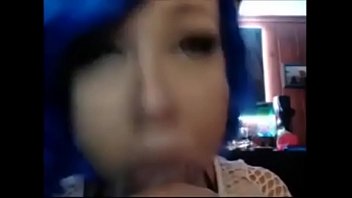 Preview 4 of Cum Used Bra - sloppy dildo blowjob