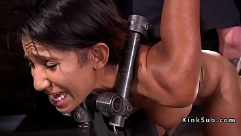 Preview 3 of Selpingd Girsll - Huge tits sub toyed in bondage