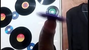 Preview 2 of Small Girl Flashing Submissive - Bi Teen boy playing with fidget spinner toy