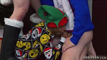Preview 2 of While Mom Phone - Straight men masturbation movieture gay A Very Homosexual Holiday