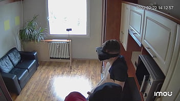 Preview 3 of Japeens Mon And Son Sex In Faime - Scoout007 - Bican fucking on the kitchen counter!
