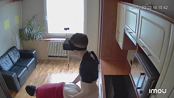 Preview 4 of Japeens Mon And Son Sex In Faime - Scoout007 - Bican fucking on the kitchen counter!