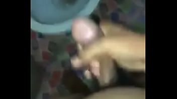Preview 1 of Marcela Pino De El Bordo Cauca5 - Young twink cumming in bathroom
