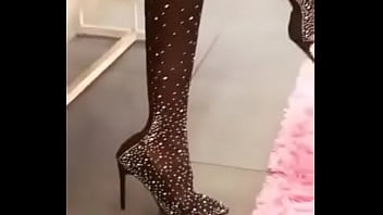 Preview 4 of He Man Sex Video - Sexy girl puts on sexy stockings