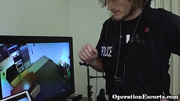 Preview 2 of Indo Anal Boy - Arrested prostitute cockriding to avoid jail