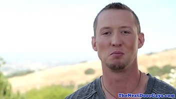 Preview 1 of Tube Artish - Amateur hunk shows body before jerking cock