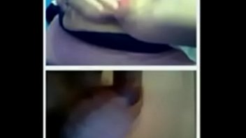 Preview 2 of Teensexmp4 - webchat 17 hairy pussy and my dick with cum