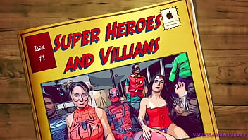 Preview 1 of Vido Seks Pelajar Melayu Tudung - SUPERHERO ORGY