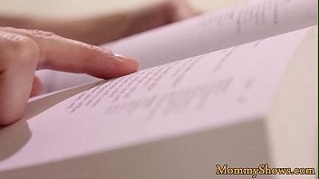 Preview 1 of Tri Girls One Boy - Busty milf scissoring with babe stepdaughter