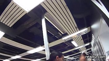 Preview 1 of Paki Mian Wali Sex - Attractive czech teenie was teased in the shopping centre and shagged in pov
