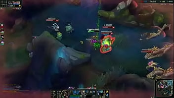 Preview 3 of Anal D5 - Teemo por un arbol,  una piedra y una cosa rara