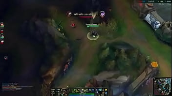 Preview 1 of Anal D5 - Teemo por un arbol,  una piedra y una cosa rara