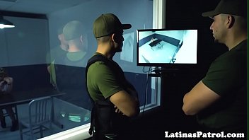 Preview 1 of Sanny Sez - Latina immigrant cockrides border security