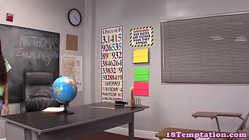 Preview 1 of Xxxnu Free Porn - 18yo spex teen jerking dick with busty milf