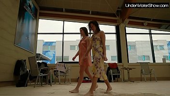 Preview 1 of Real Katrina Kafe - Bubarek and Birtakik enjoy eachother in the pool