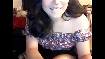Preview 1 of My Long Black Boots - Chubby TS Beauty Stroking her Shaft