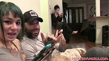 Preview 4 of Gay Nick Capra - Tattooed emo lesbians seducing pussies